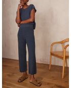 Brandon P Charcoal gebreide broek