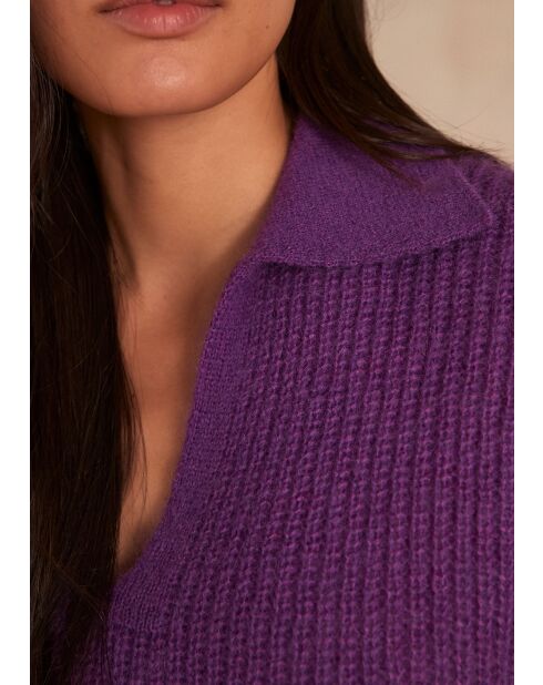Maglione viola Ashley