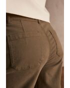 Selyna Overdyed kaki broek