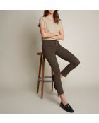 Suzy Slim Lg Casual kaki broek