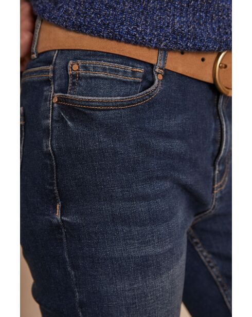 Lily Bootcut donkere indigobroek