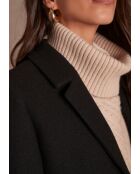 Anabelle M schwarzer Mantel