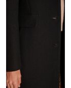 Anabelle M schwarzer Mantel