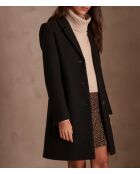 Anabelle M schwarzer Mantel