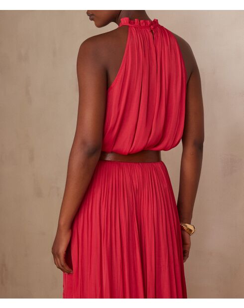 Top Pilar Top Satin H fuchsia clair