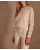 Maglione crema Sylvester