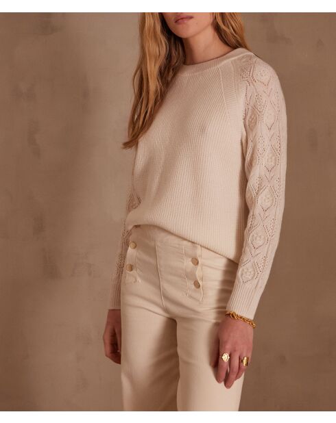 Maglione crema Sylvester