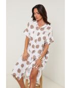 Robe Yara 100% Lin blanche