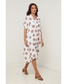 Robe Yara 100% Lin blanche