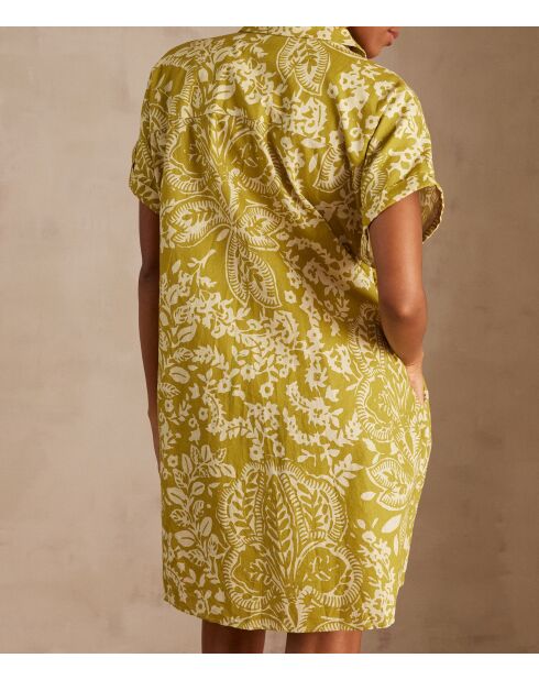 Abito Louisiana R Imp ocra