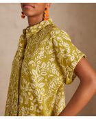 Abito Louisiana R Imp ocra