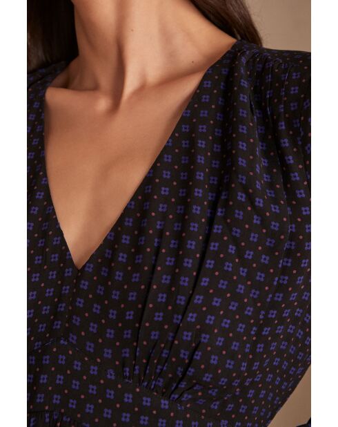 Robe Lauriane R Imp marine