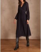 Robe Lauriane R Imp marine