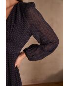 Robe Lauriane R Imp marine