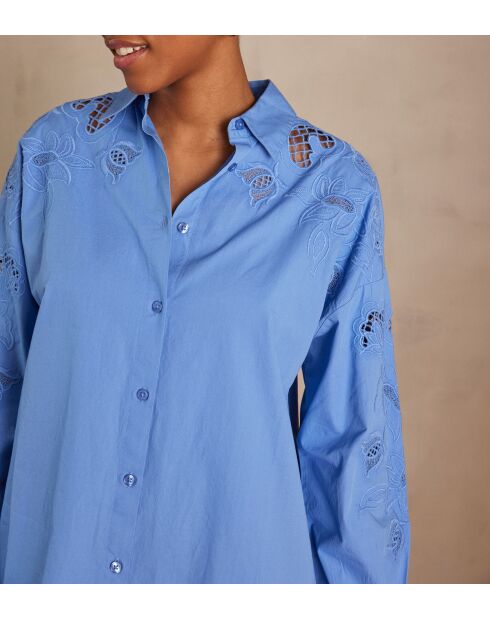 Merry R Lavender Besticktes Kleid