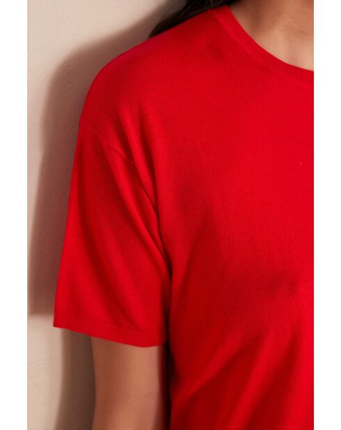 Maglione rosso Benson