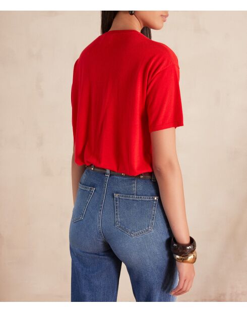 Maglione rosso Benson