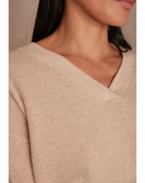 Maglione beige Adelie bis