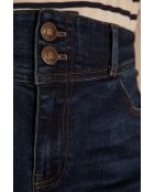 Vivien cropped donkere indigobroek