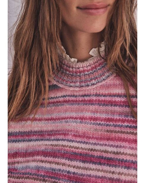 Maglione Stanislas rosa pallido