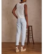 Hose Nalla Uni in hellindigofarbener Farbe