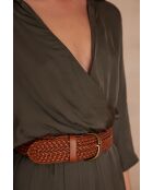 Lorina R khakifarbenes Kleid