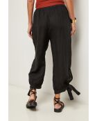 Pantalon Ilona 100% Lin noir