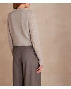 Leicht melierter Pullover Aristide