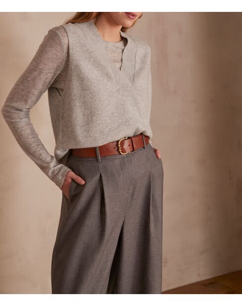 Lichte gevlekte trui van Aristide