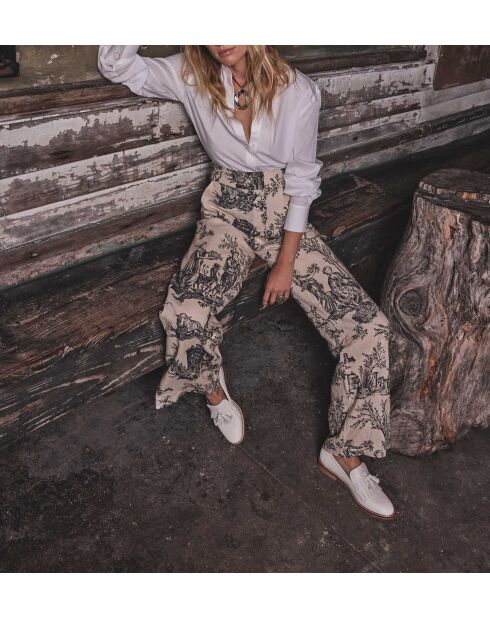 Florentin P Imp zwart/witte broek