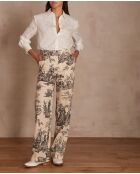 Florentin P Imp zwart/witte broek