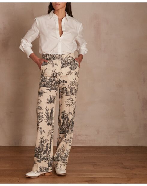 Florentin P Imp zwart/witte broek