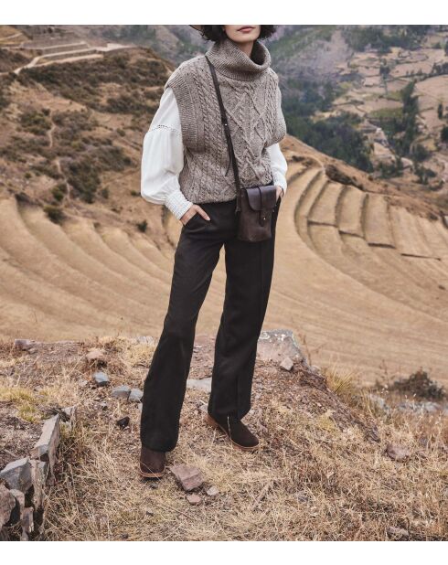 Finley P dunkelbraune Hose