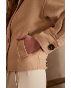 Ernest M Df beiger Mantel