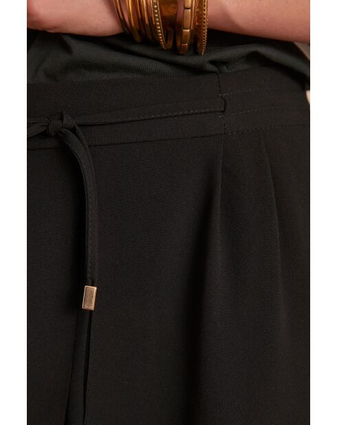 Flynn P Crepe zwarte broek