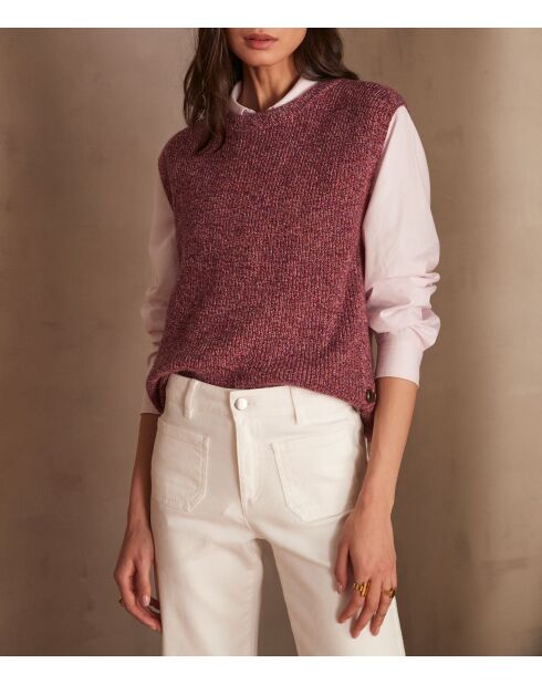 Pull Leroy groseille