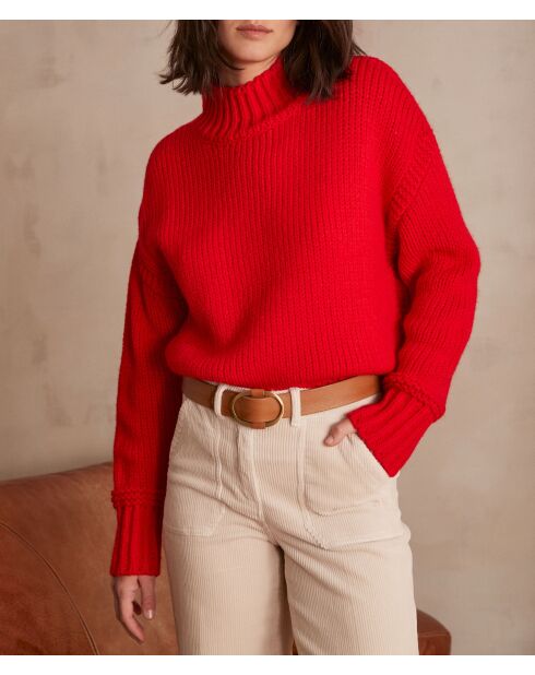 Maglione rosso Cassidy