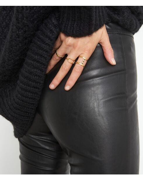 Dakota P Legging schwarze Hose