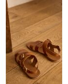 Sandalen Maelle in hellem Kamel