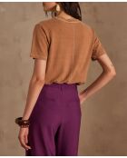 T-shirt Alizee caramel