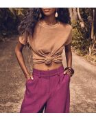 T-shirt Alizee caramel