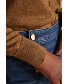 Maglione Ary Lurex verde oliva