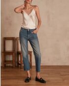 Owen Cropped Dirty Light Wash broek