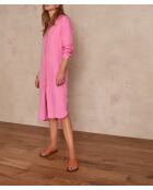 Abito Corey R Cupro rosa pallido