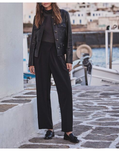 Pantaloni neri Preppy P