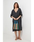 Robe Léana 100% Lin anthracite