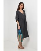 Robe Léana 100% Lin anthracite
