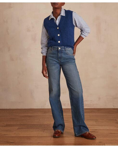 Pantaloni in denim leggero lavato Mathys
