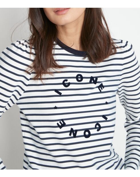 Marineblauwe sweater Max