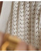 Capa y poncho color crema Melanie